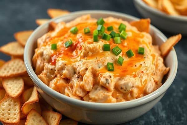Balanced Buffalo Chicken Dip